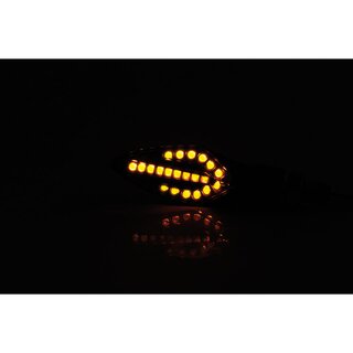 SHIN YO LED Sequenz Blinker FORK, schwarz
