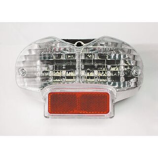 SHIN YO LED-Rücklicht mit transparentem Glas, SUZUKI Bandit 600 00-, 1200 01-, schwarz